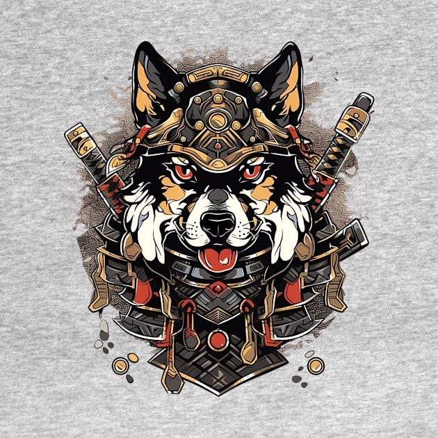 samurai dog by fancy ghost